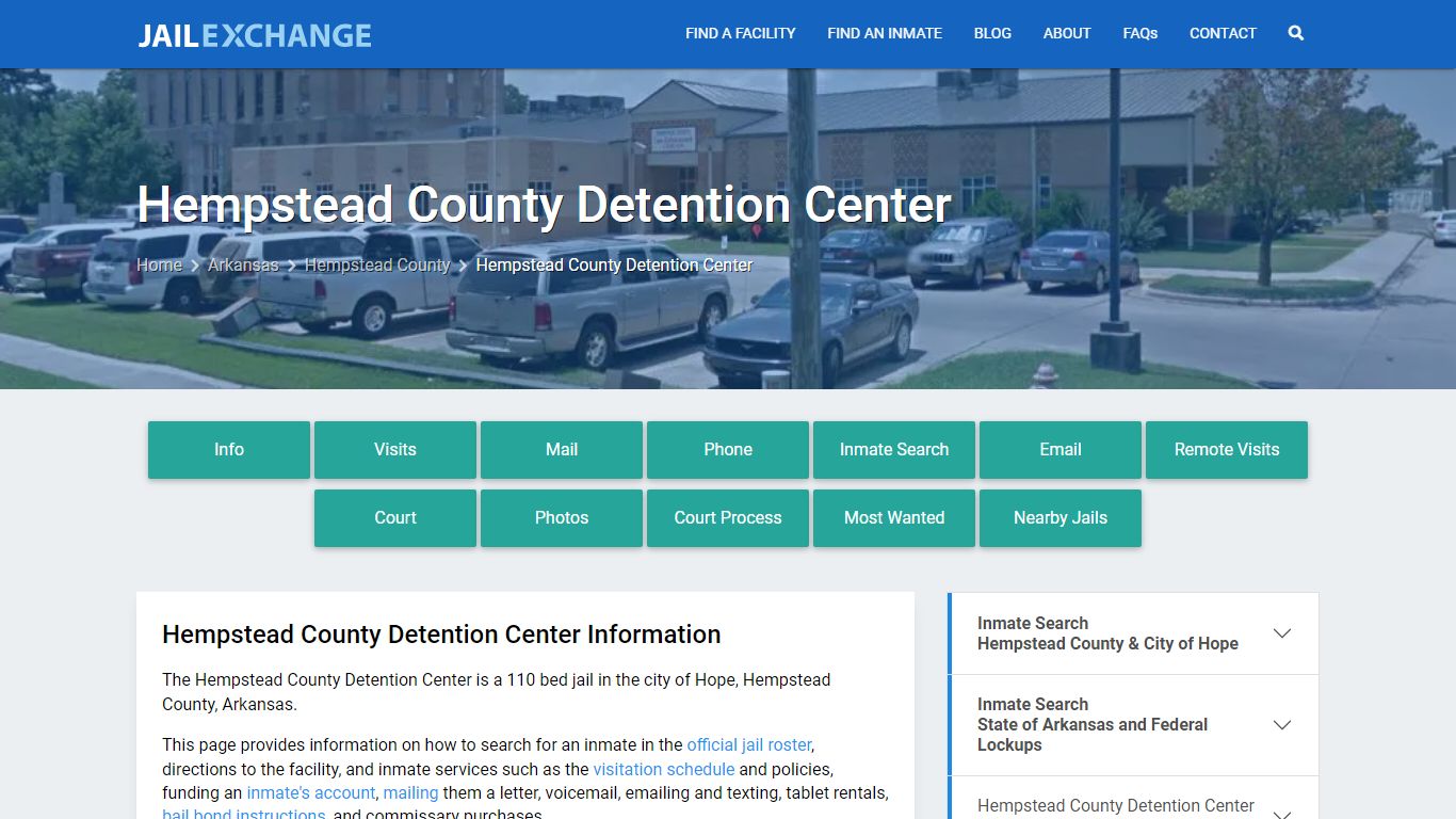 Hempstead County Detention Center - Jail Exchange